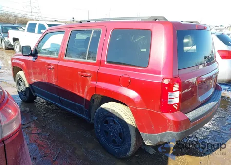 2016 Jeep Patriot Sport from USA, damaged, VIN 1C4NJPBBXGD601851